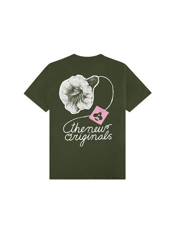 The New Originals Postal Bee Tee Golden Moss