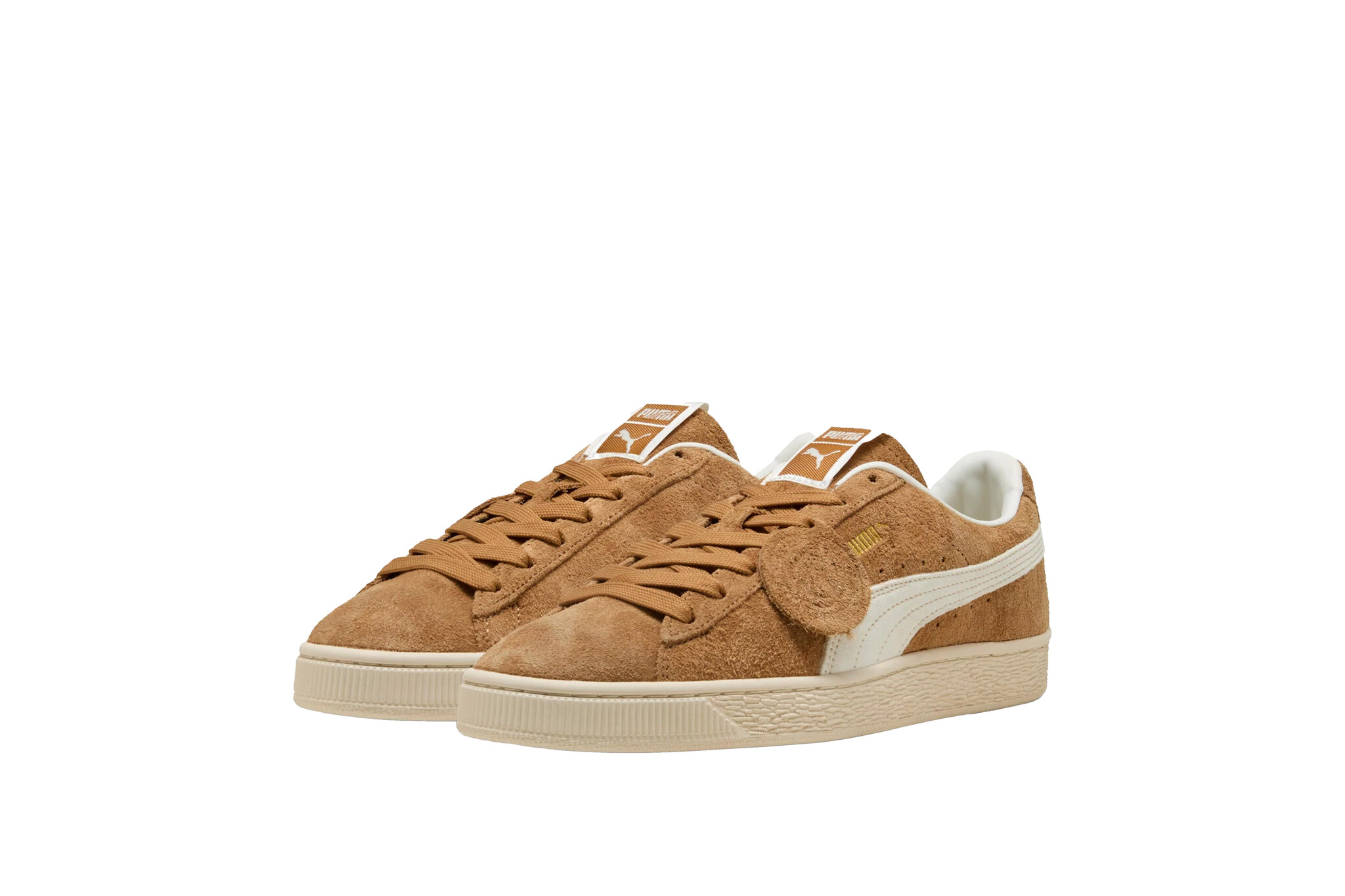 Puma Suede Charles F. Stead Honey Butter Puma White