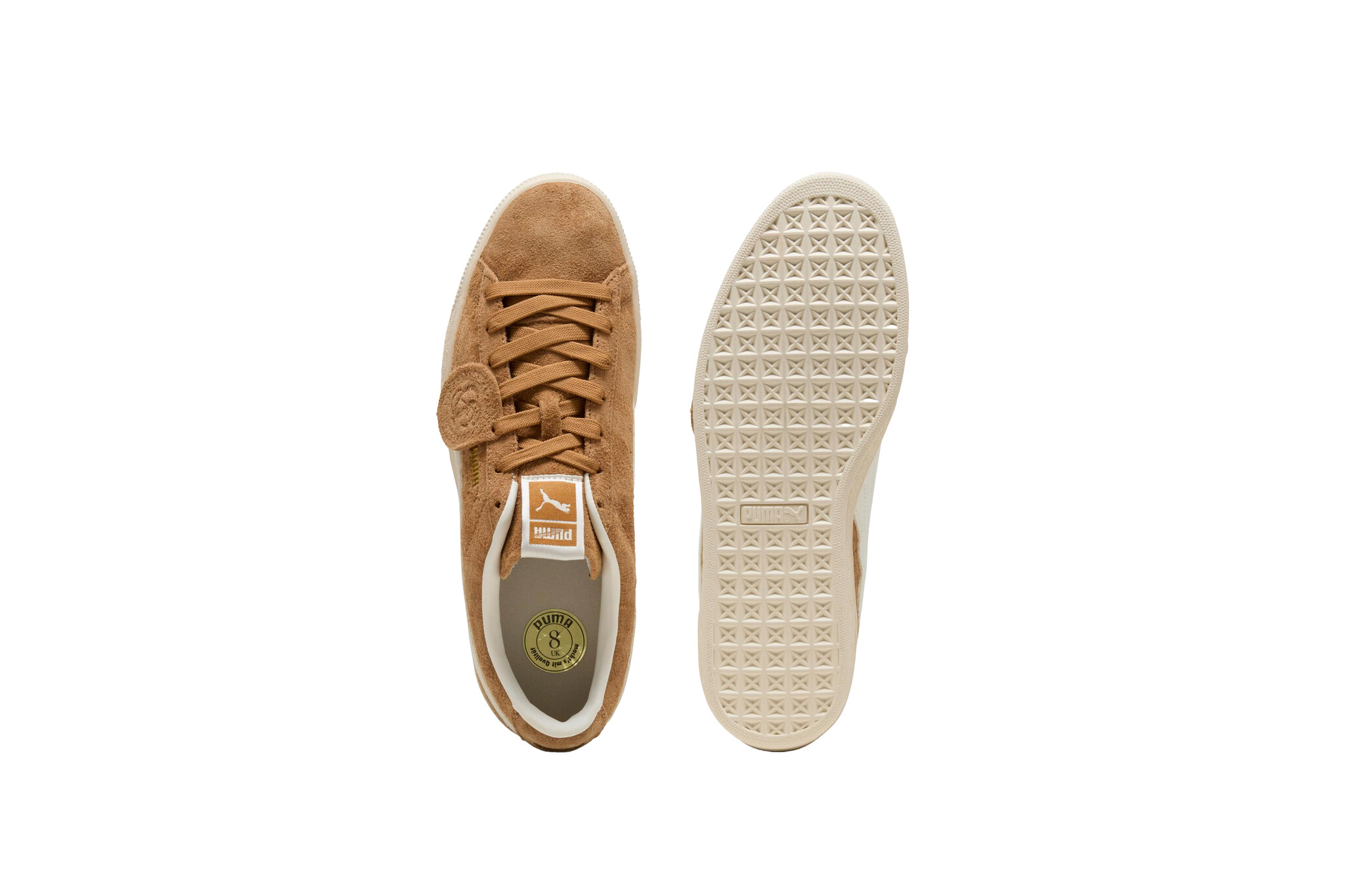 Puma Suede Charles F. Stead Honey Butter Puma White