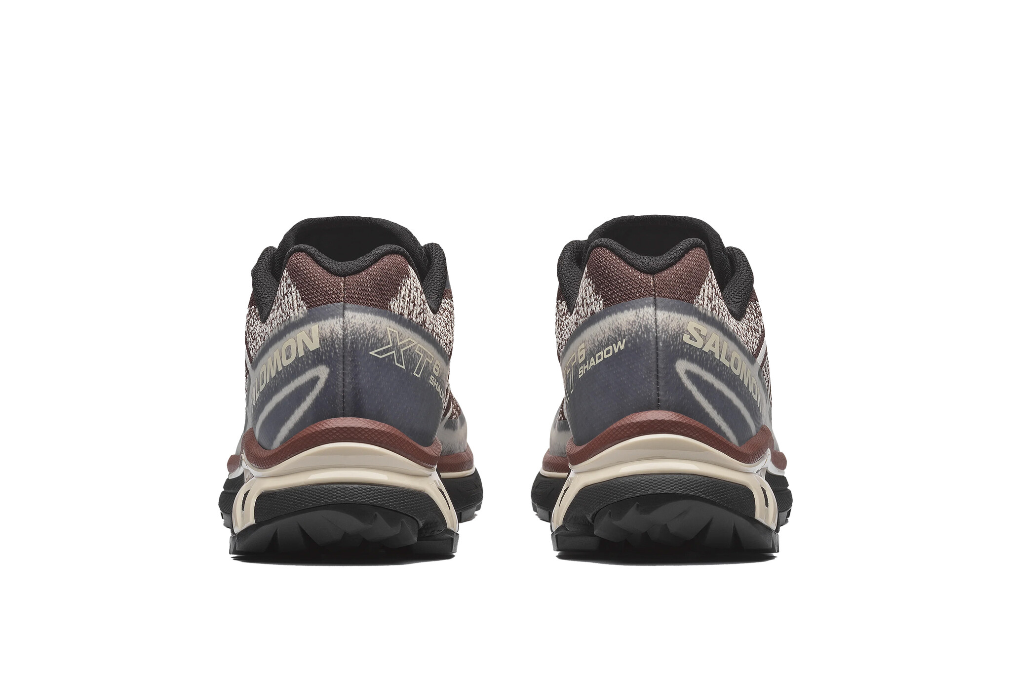 Salomon XT-6 Shadow Almond Milk Black Coffee Bitter Chocolate
