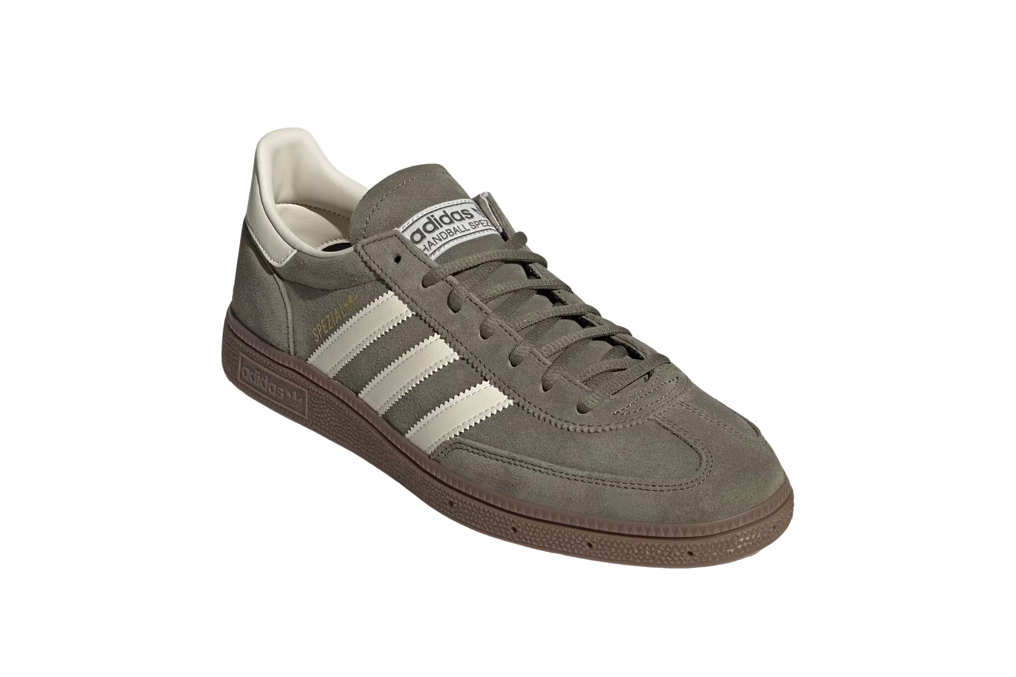 Adidas Handball Spezial Olive Strata Cream White Gum