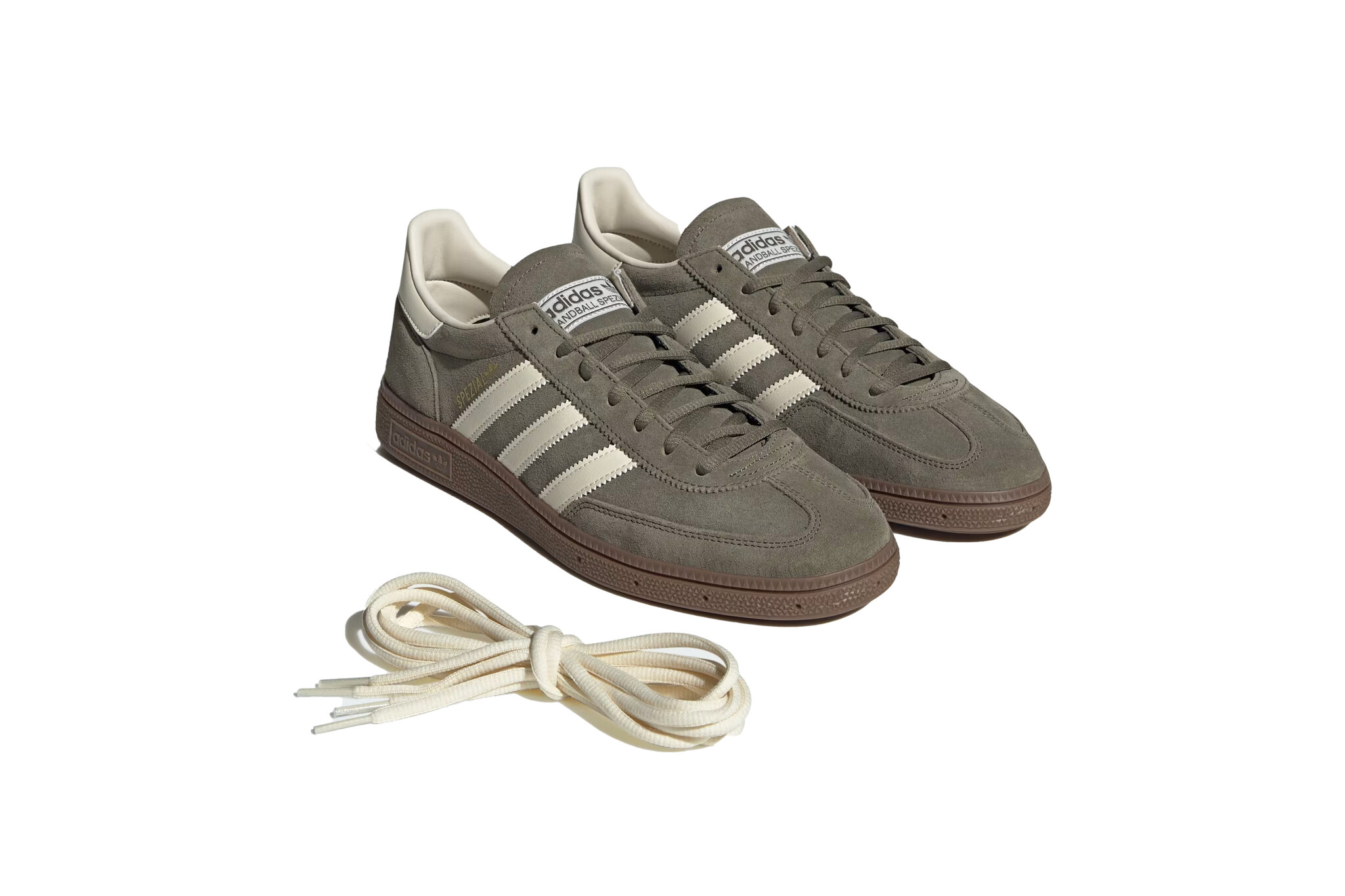 Adidas Handball Spezial Olive Strata Cream White Gum