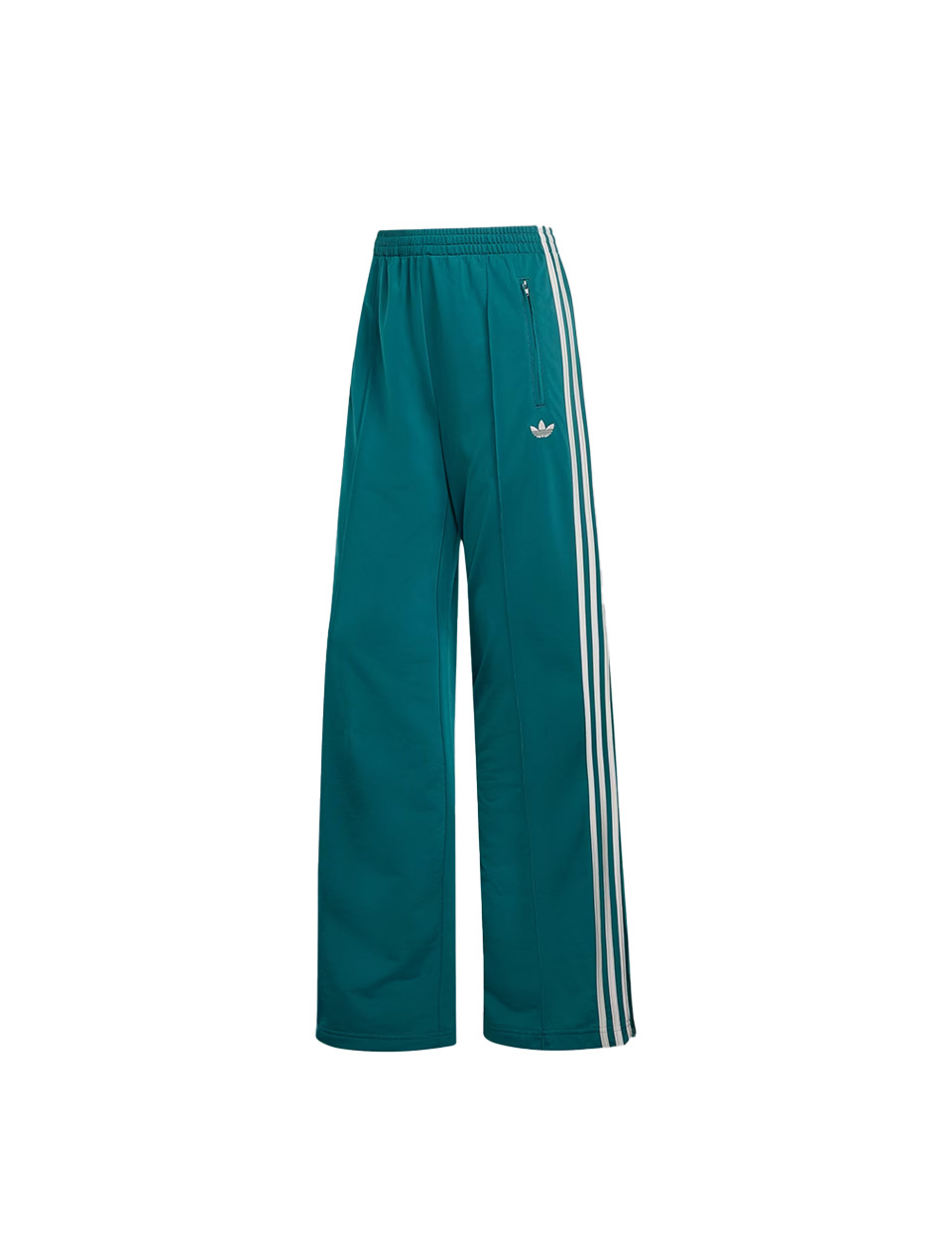 Adidas Firebird Loose Track Pants Rich Green Grey Two