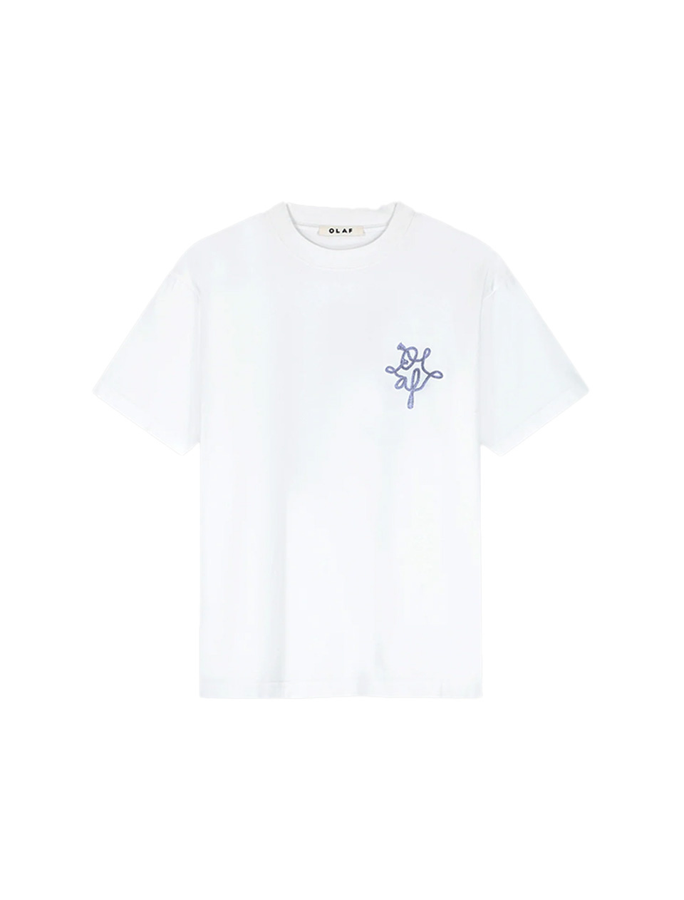 OLAF Lasso Monogram Tee Optical White