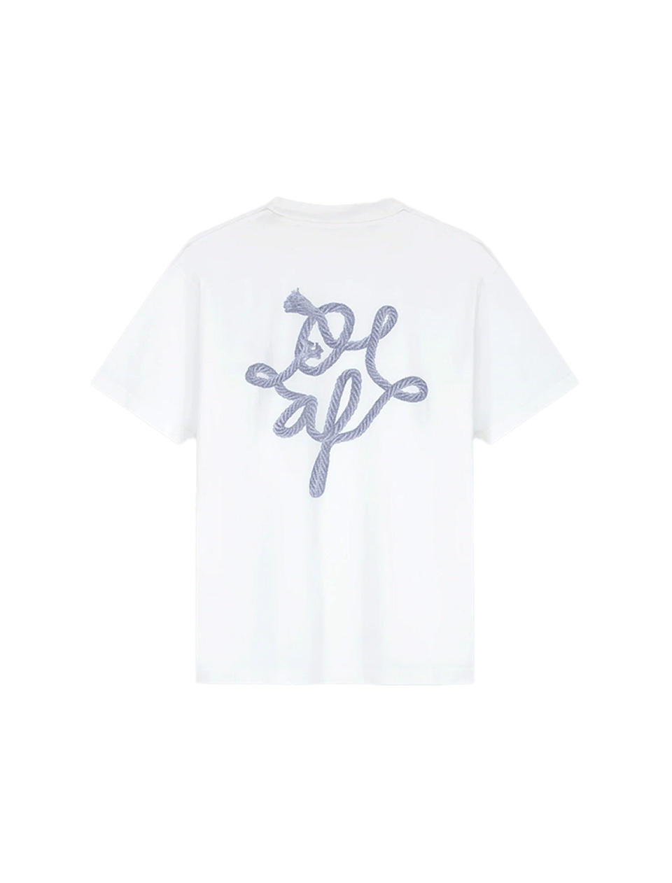 OLAF Lasso Monogram Tee Optical White
