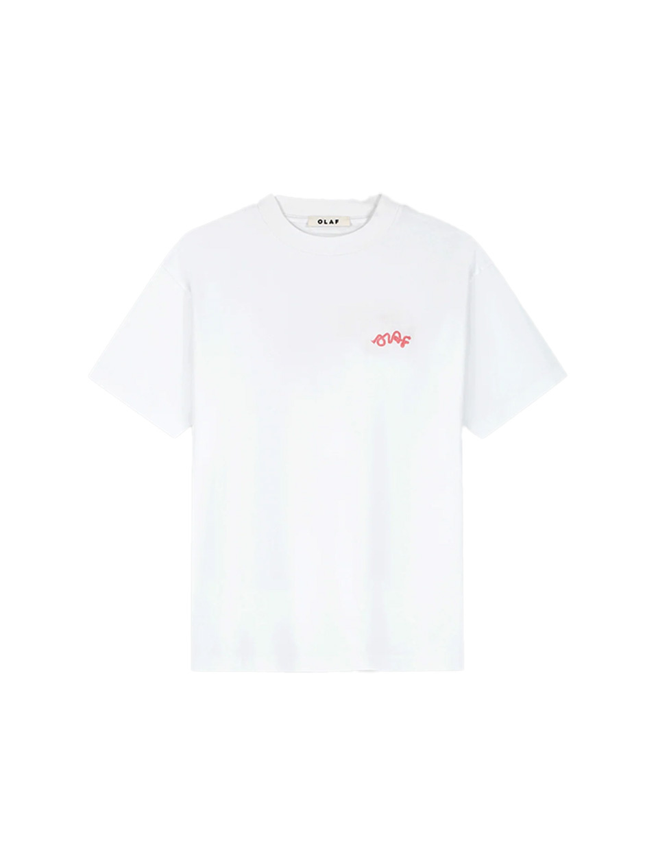 OLAF Lasso Signature Tee Optical White