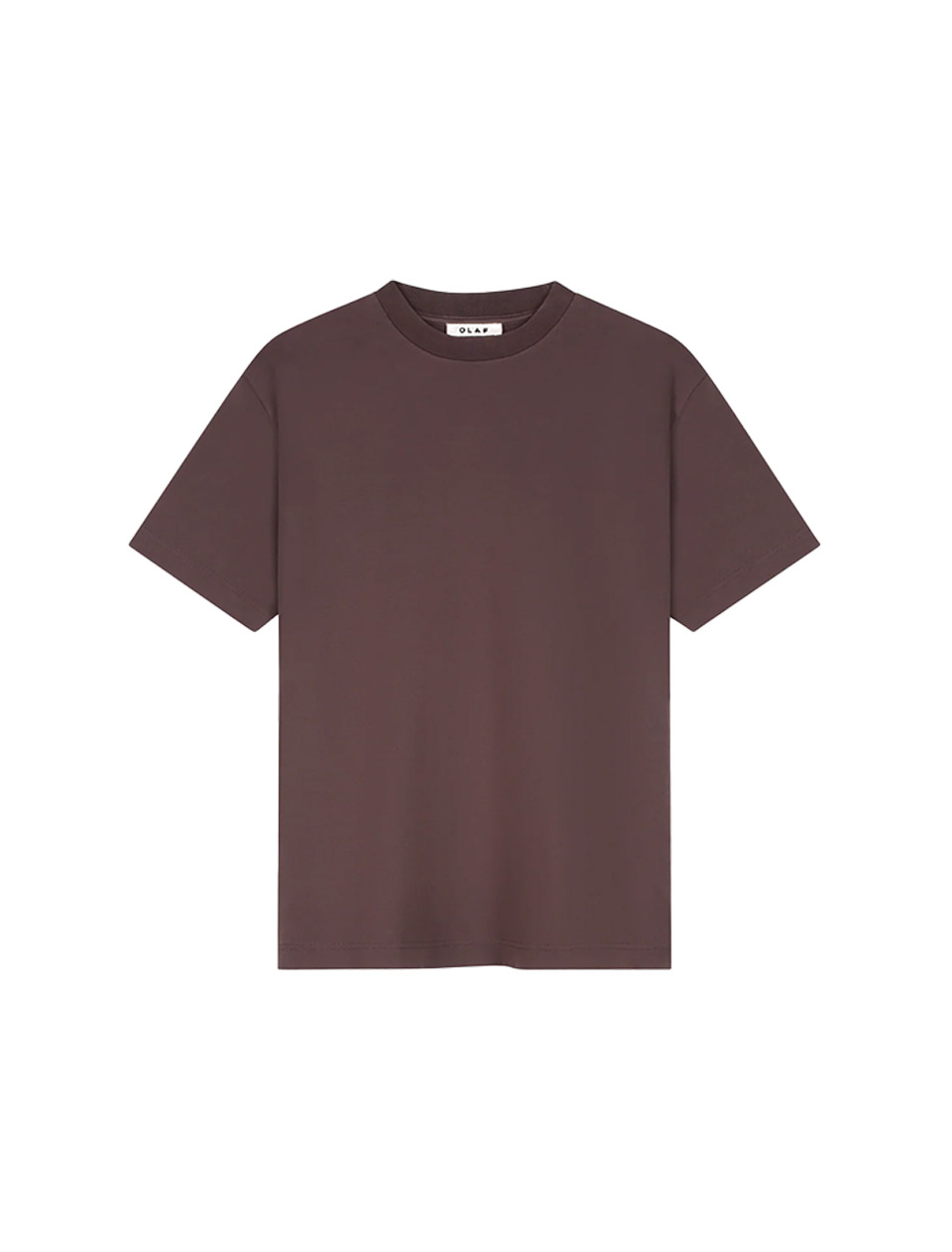 OLAF Essential Tee Chocolate Plum