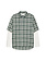 New Amsterdam Surf Association Double Layer Shirt Green White Check