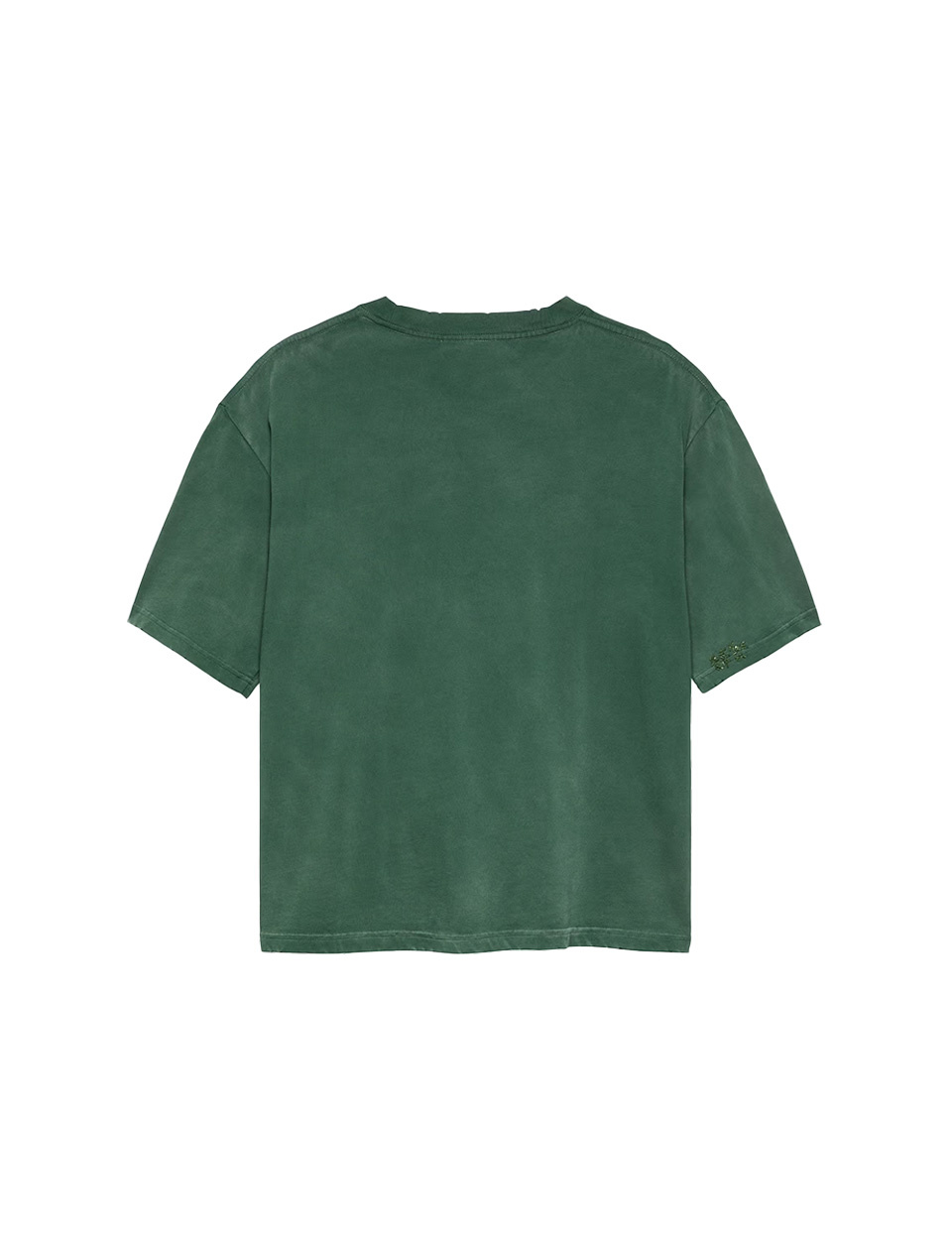 New Amsterdam Surf Association Worked Logo Tee Forest White