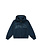 Arte Antwerp Stencil Canvas Hooded Jacket Navy