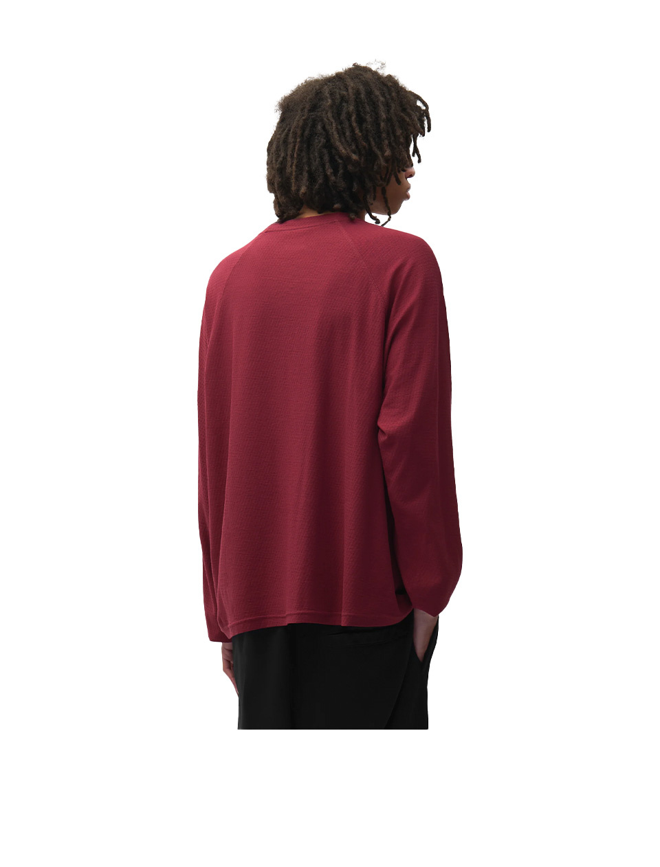 Arte Antwerp Mesh Aero Patch Longsleeve Bordeaux