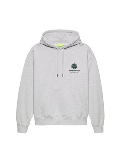 New Amsterdam Surf Association Logo Hoodie Ash Bottle Green