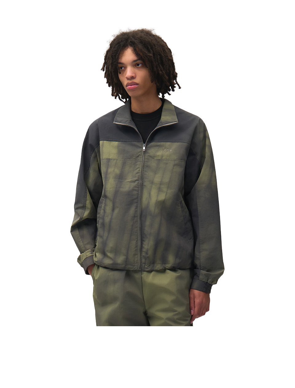 Arte Antwerp Sunfade Track Jacket Green