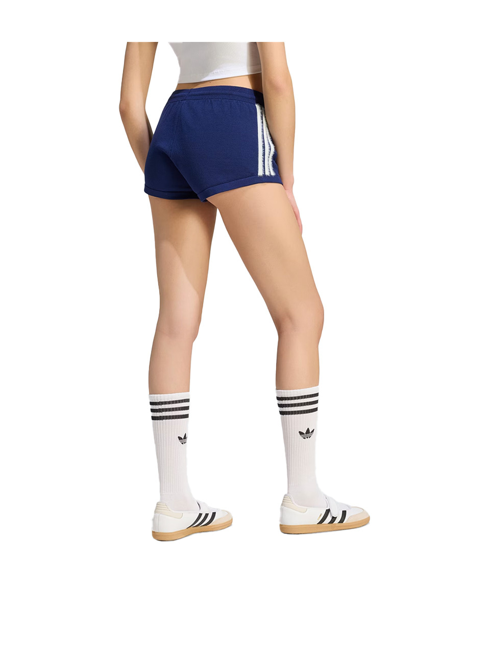 Adidas Knit Short Dark Blue White