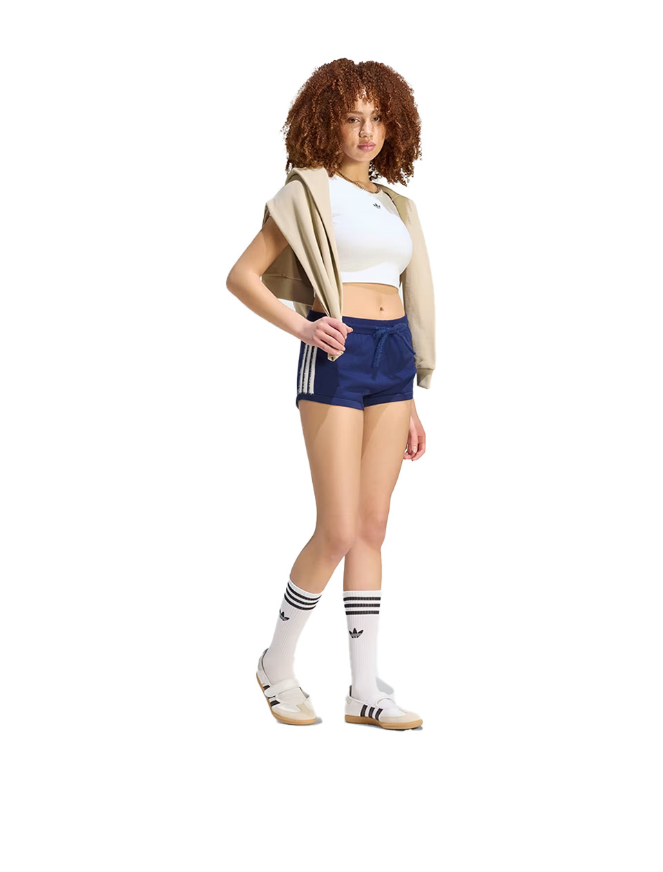 Adidas Knit Short Dark Blue White
