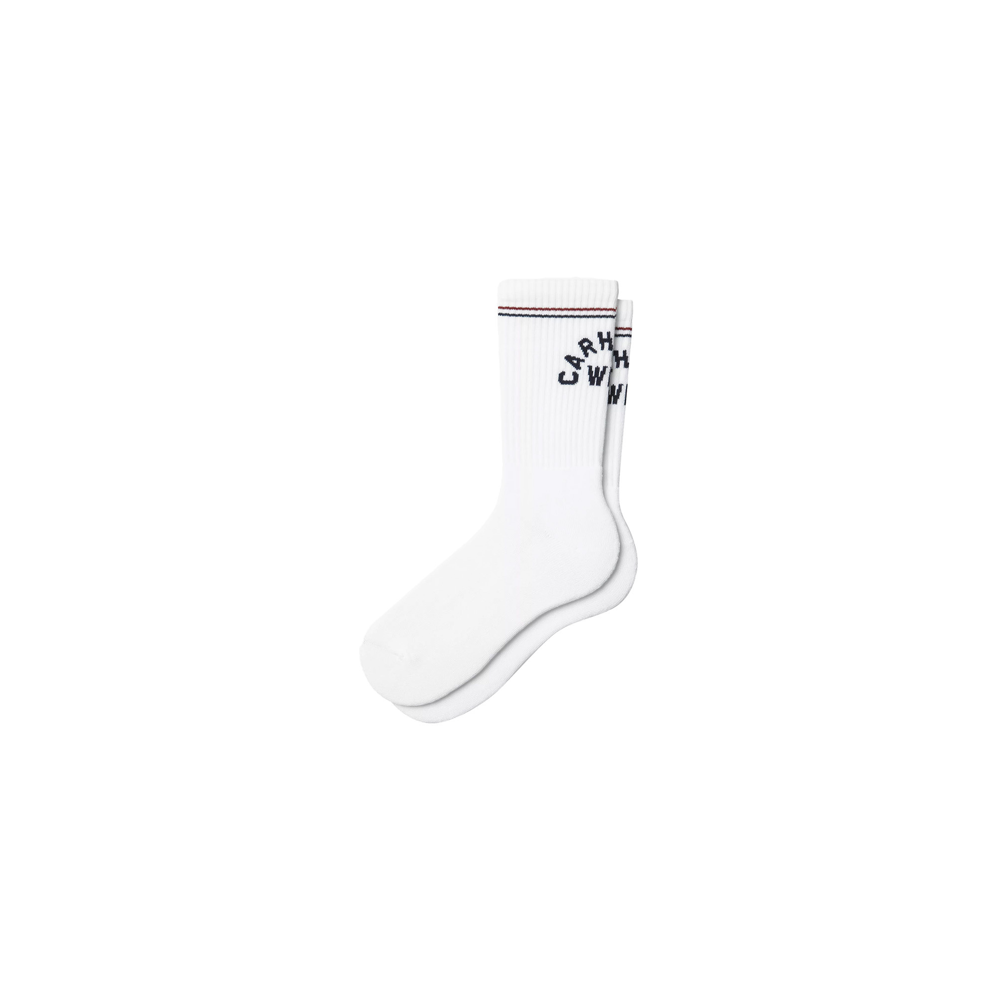 Carhartt WIP Arch Script Socks White Dark Navy