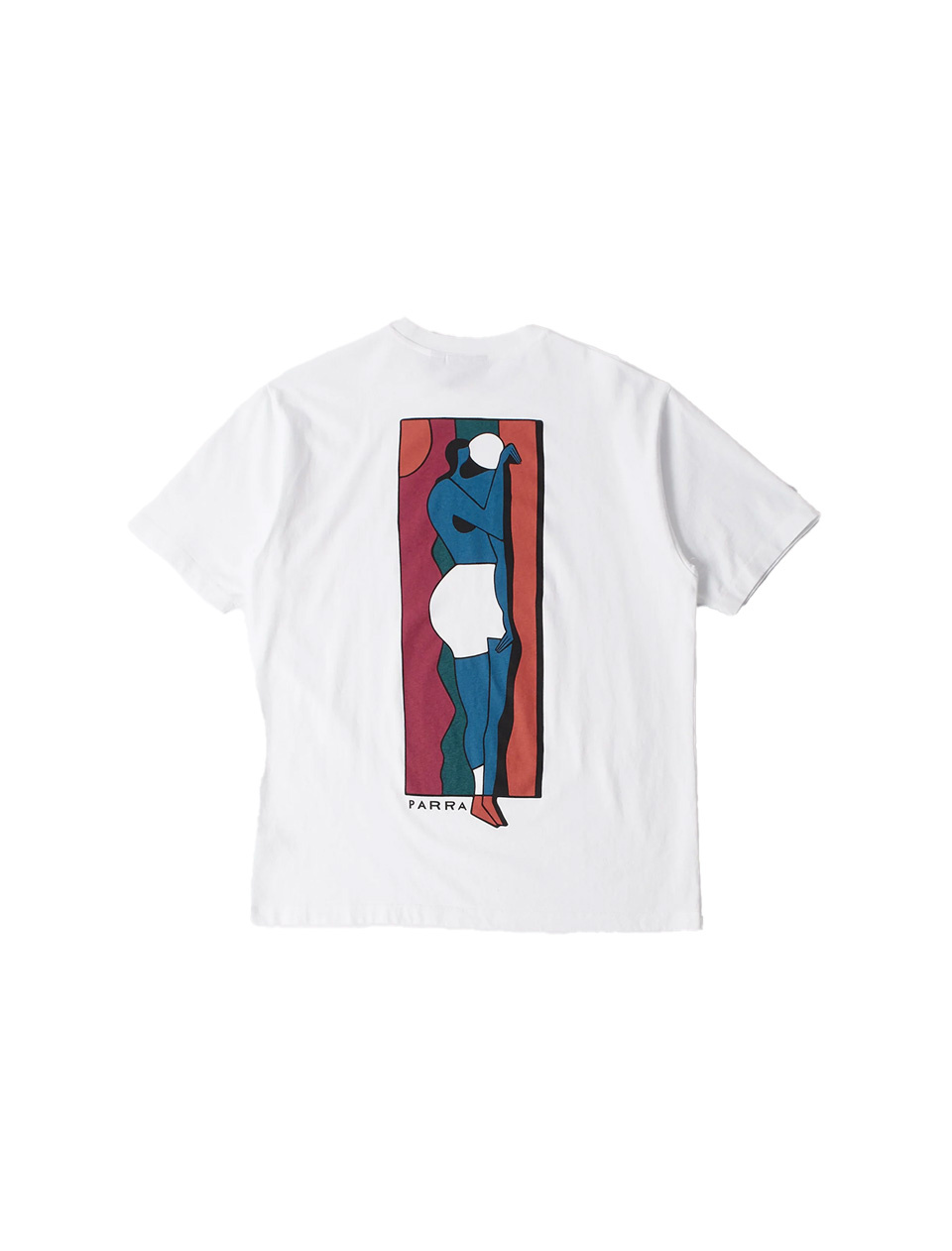 By Parra Vertical Thoughts T-Shirt White