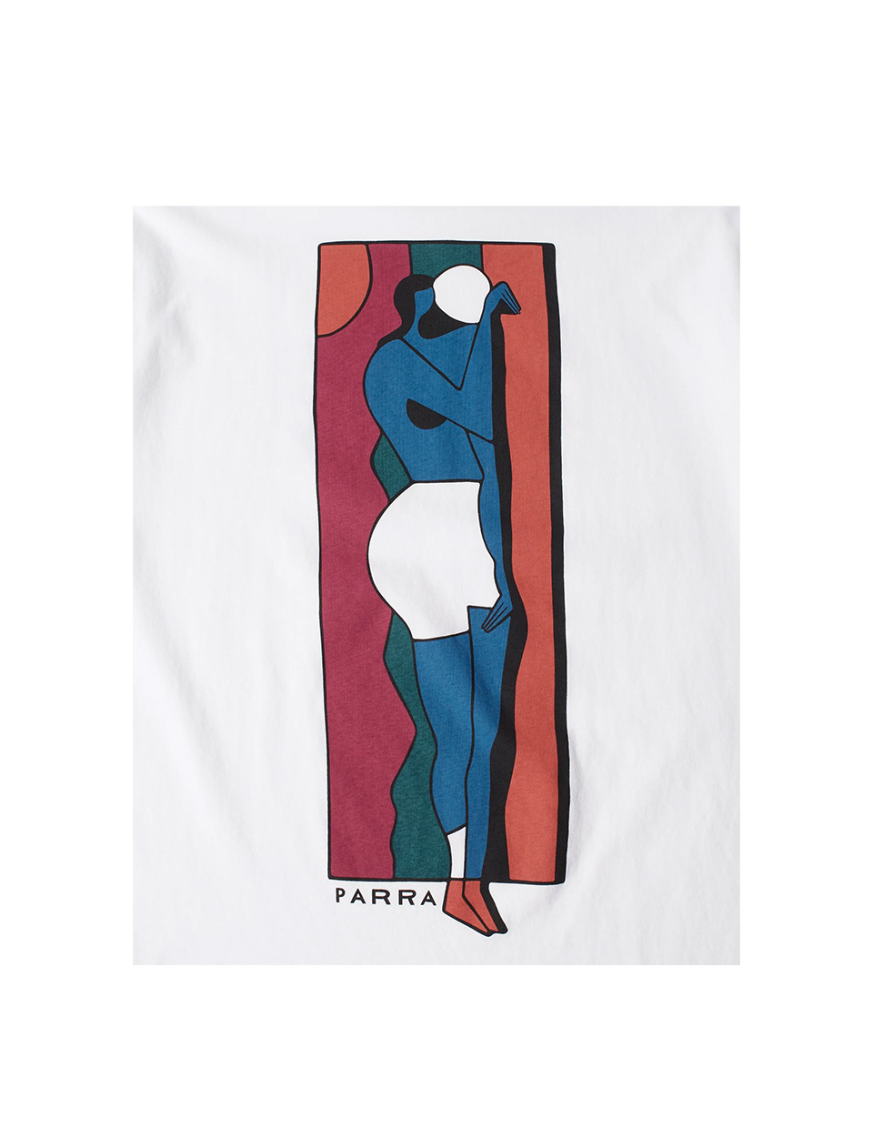 By Parra Vertical Thoughts T-Shirt White