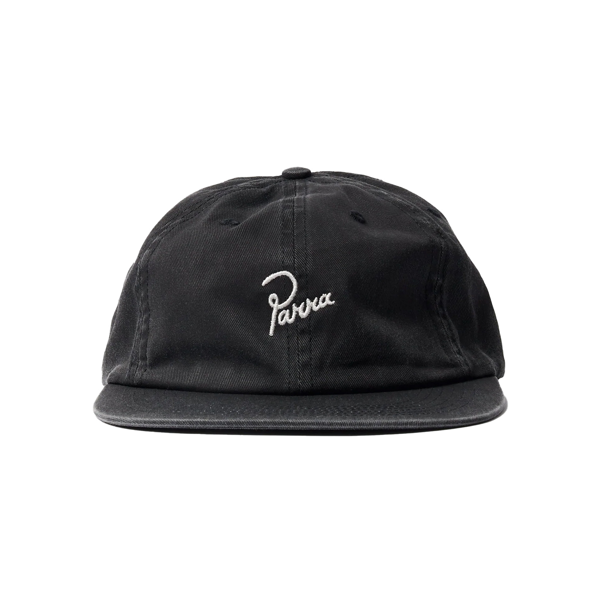 By Parra Signature 6 Panel Hat Black