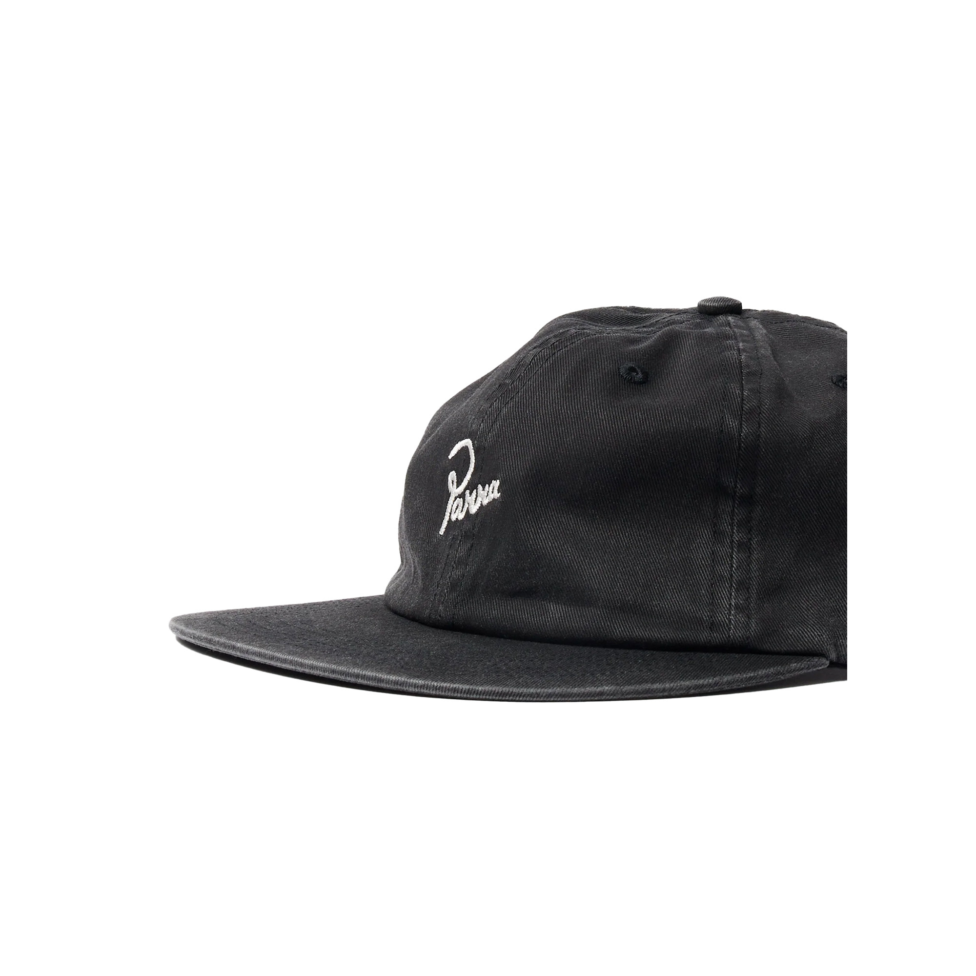 By Parra Signature 6 Panel Hat Black
