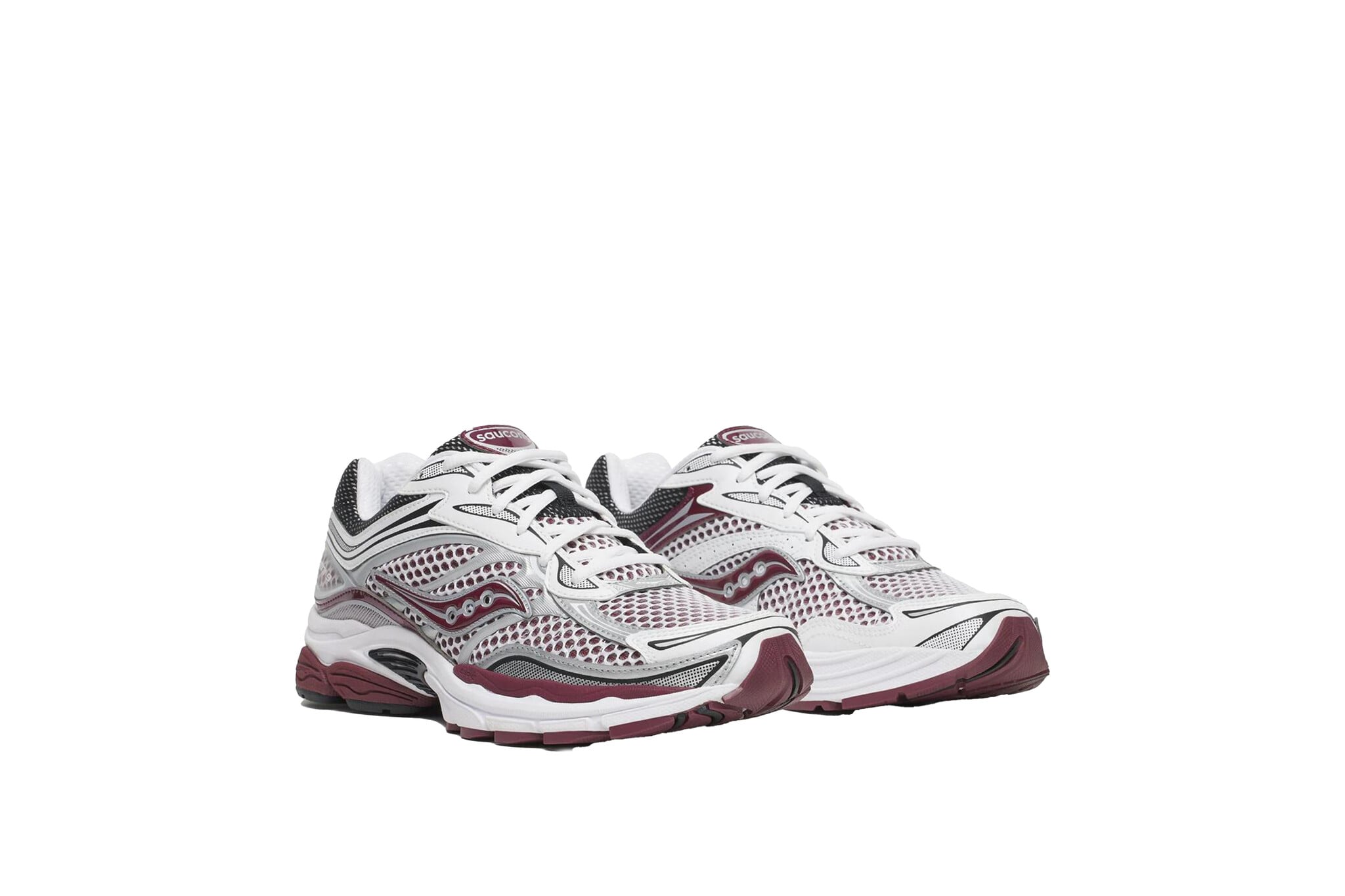 Saucony Originals Progrid Omni 9 White Maroon