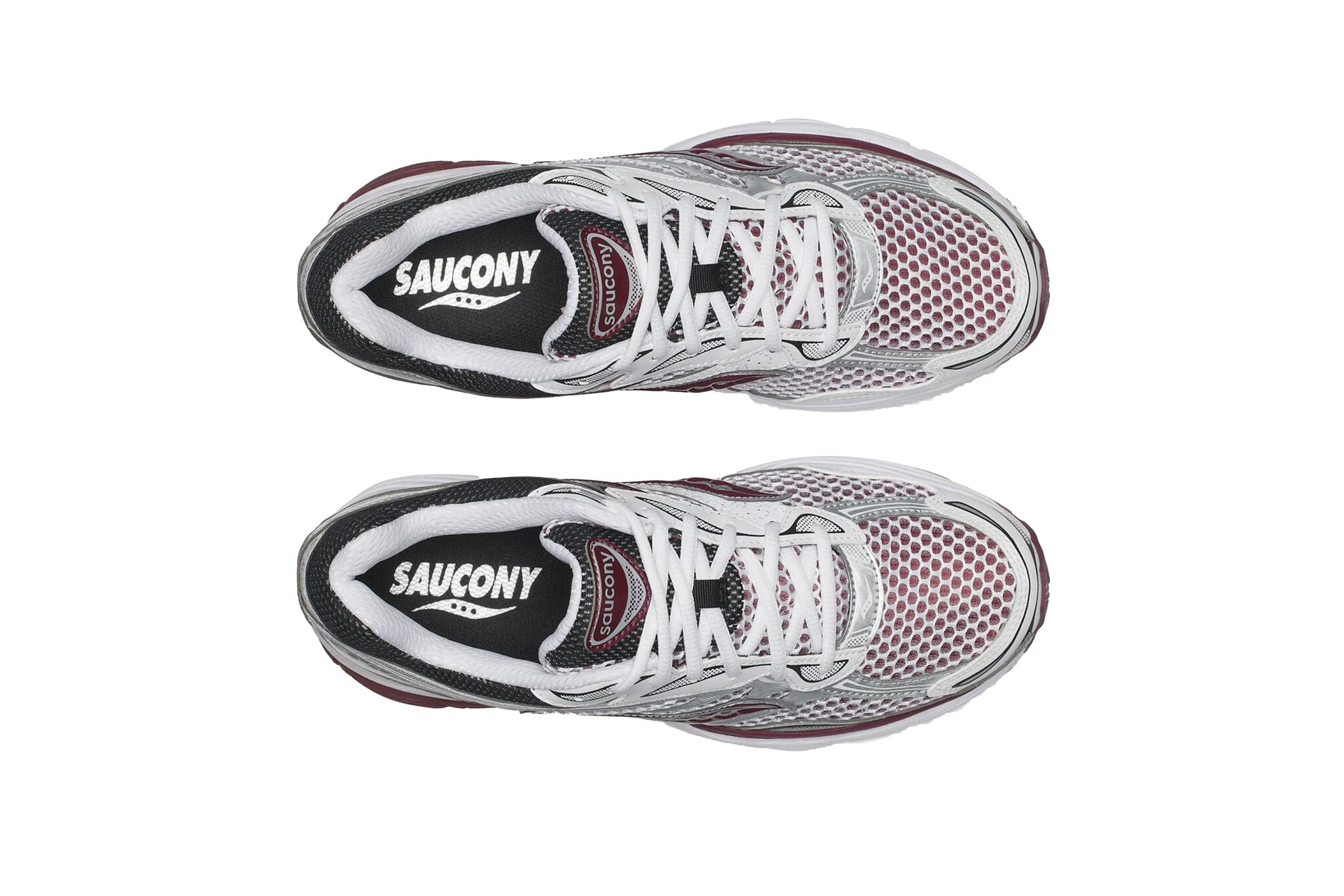 Saucony Originals Progrid Omni 9 White Maroon