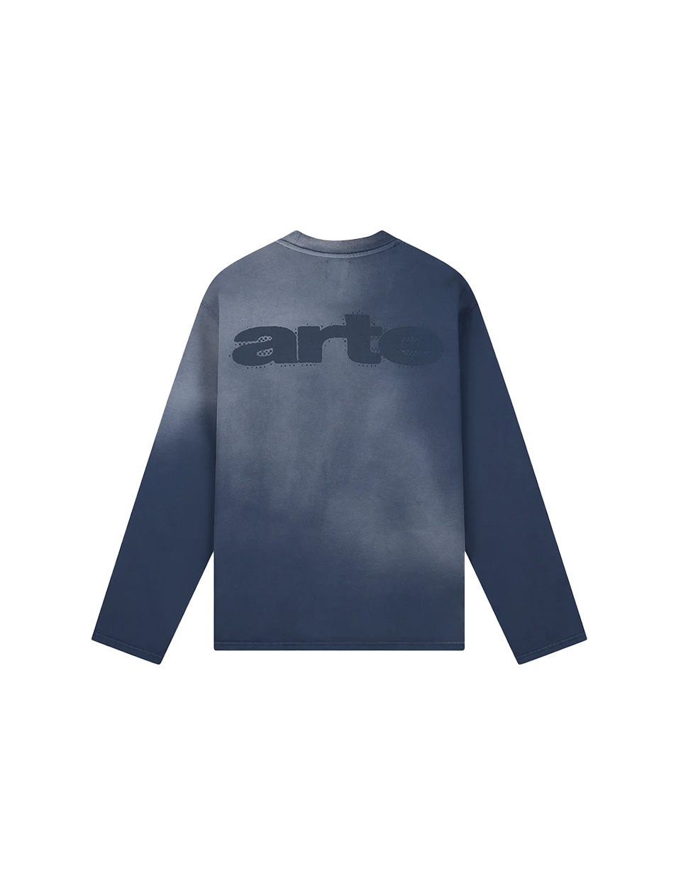 Arte Antwerp Stencil Sunfade Longsleeve Navy