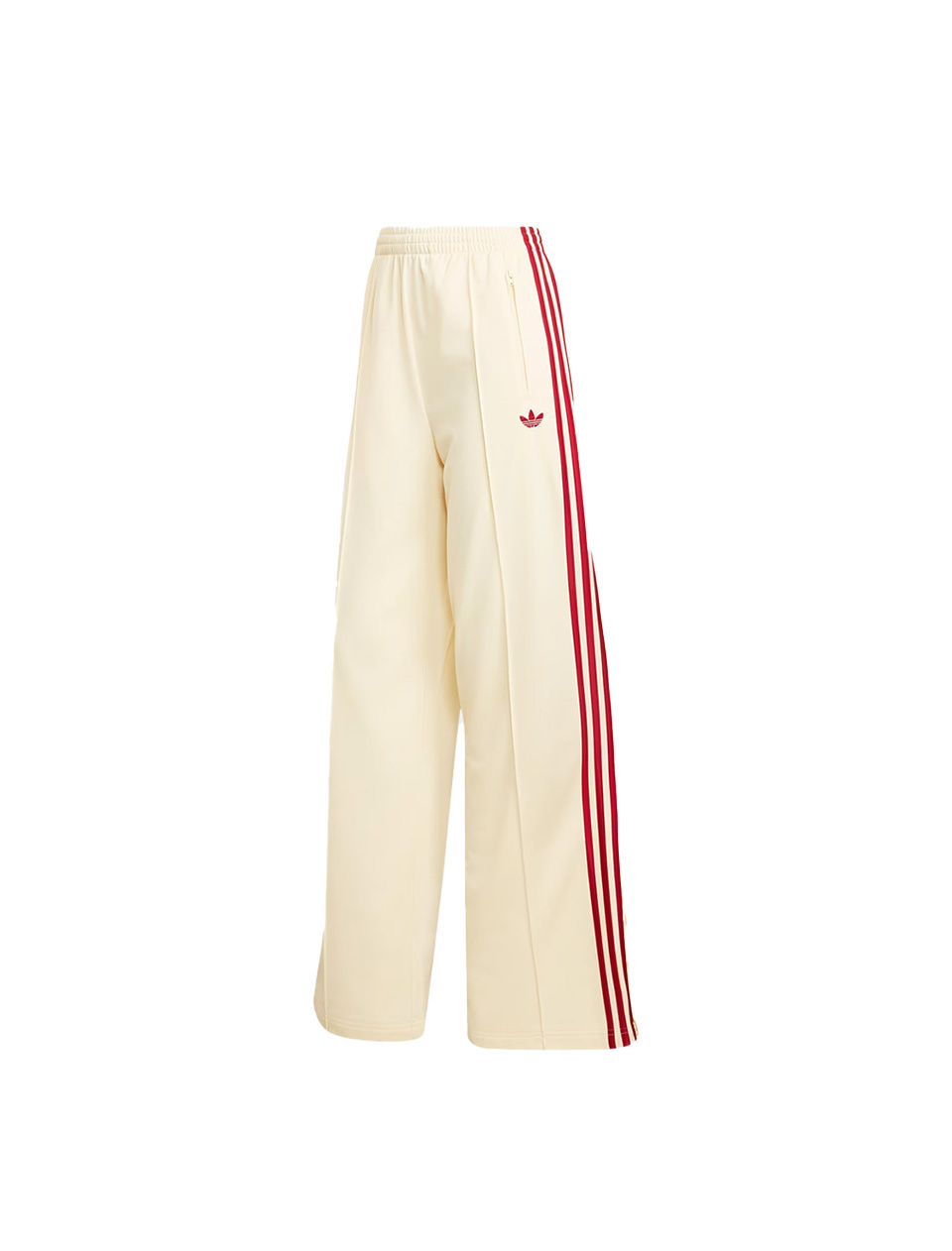 Adidas Firebird Loose Training Pants Warm Vanilla Team Victory Red