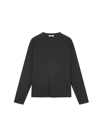 OLAF Waffle Crewneck Charcoal
