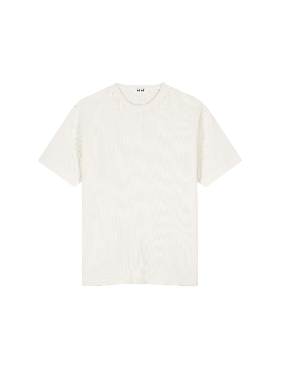 OLAF Waffle Tee Off-White