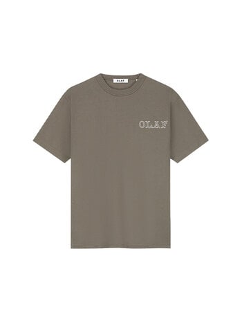 OLAF Western Logo Tee Chocolate Chip