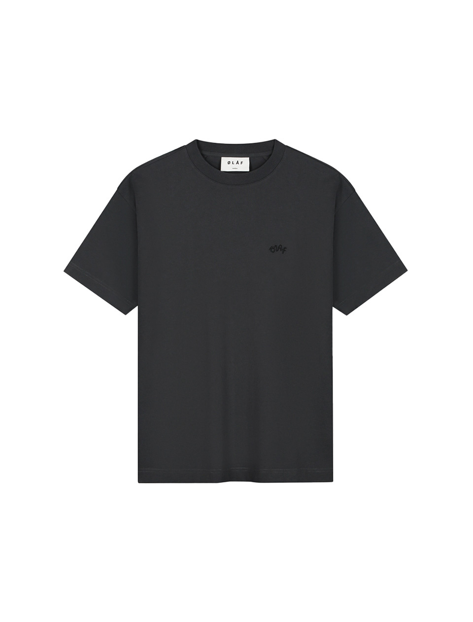 OLAF Signature SS Tee Charcoal