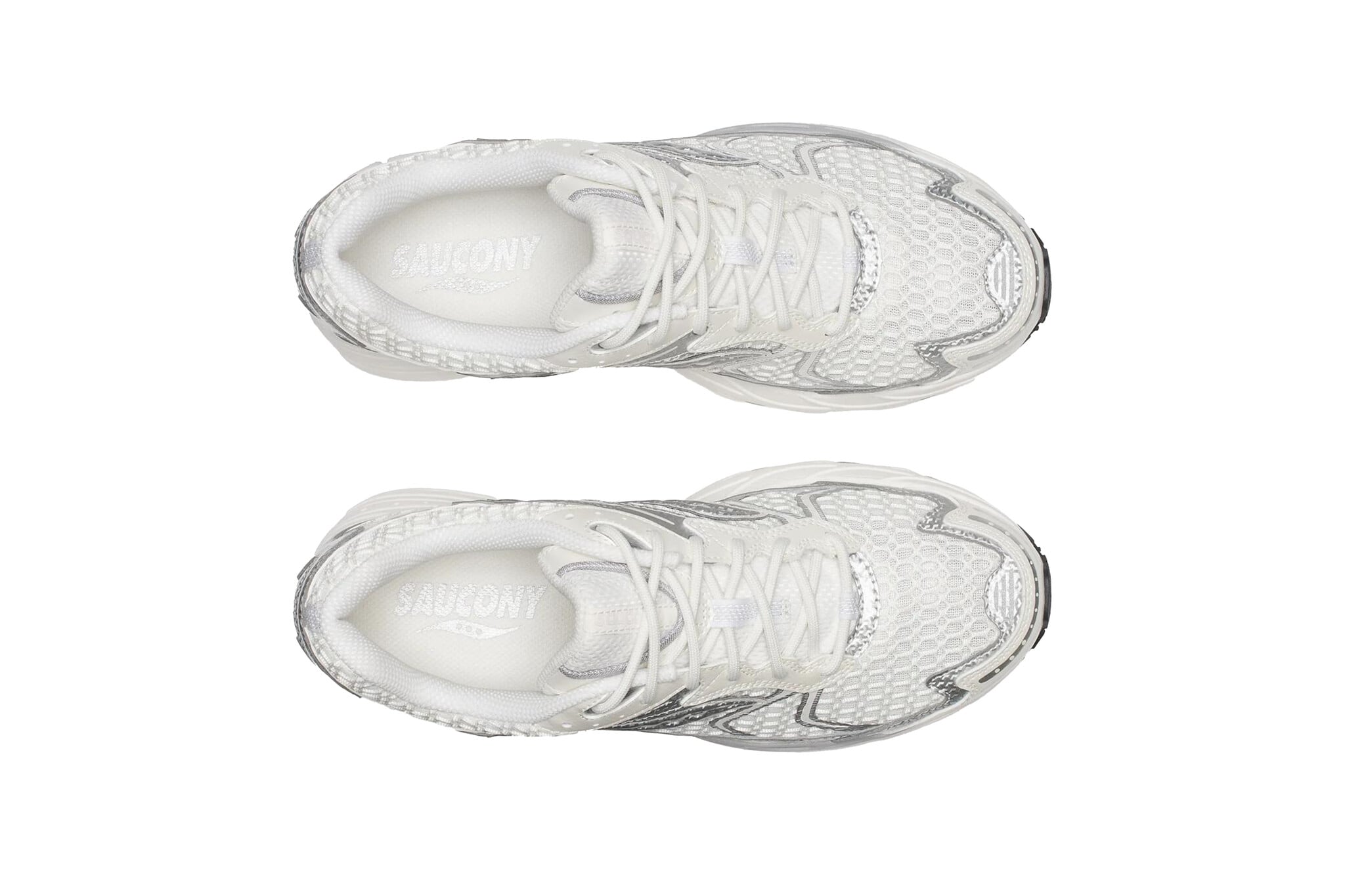 Saucony Originals Progrid Ride 1 Ivory Silver