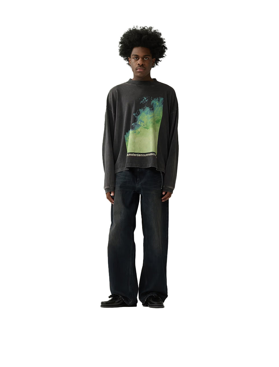 New Amsterdam Surf Association Heat Wave Longsleeve Caviar