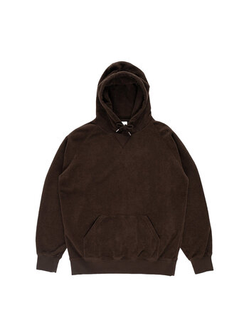 POP Trading Company Outlined Logo Hooded Terry Sweat Delicioso