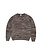 POP Trading Company Knitted Melange Logo Crewneck Delicioso Off White