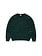 POP Trading Company Knitted Melange Logo Crewneck Navy Juniper
