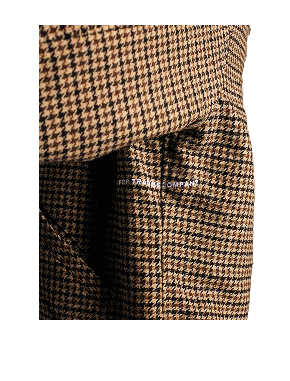 POP Trading Company Harrington Jacket Houndstooth