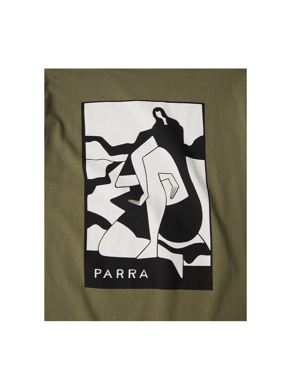 By Parra Waiting For You T-Shirt Green
