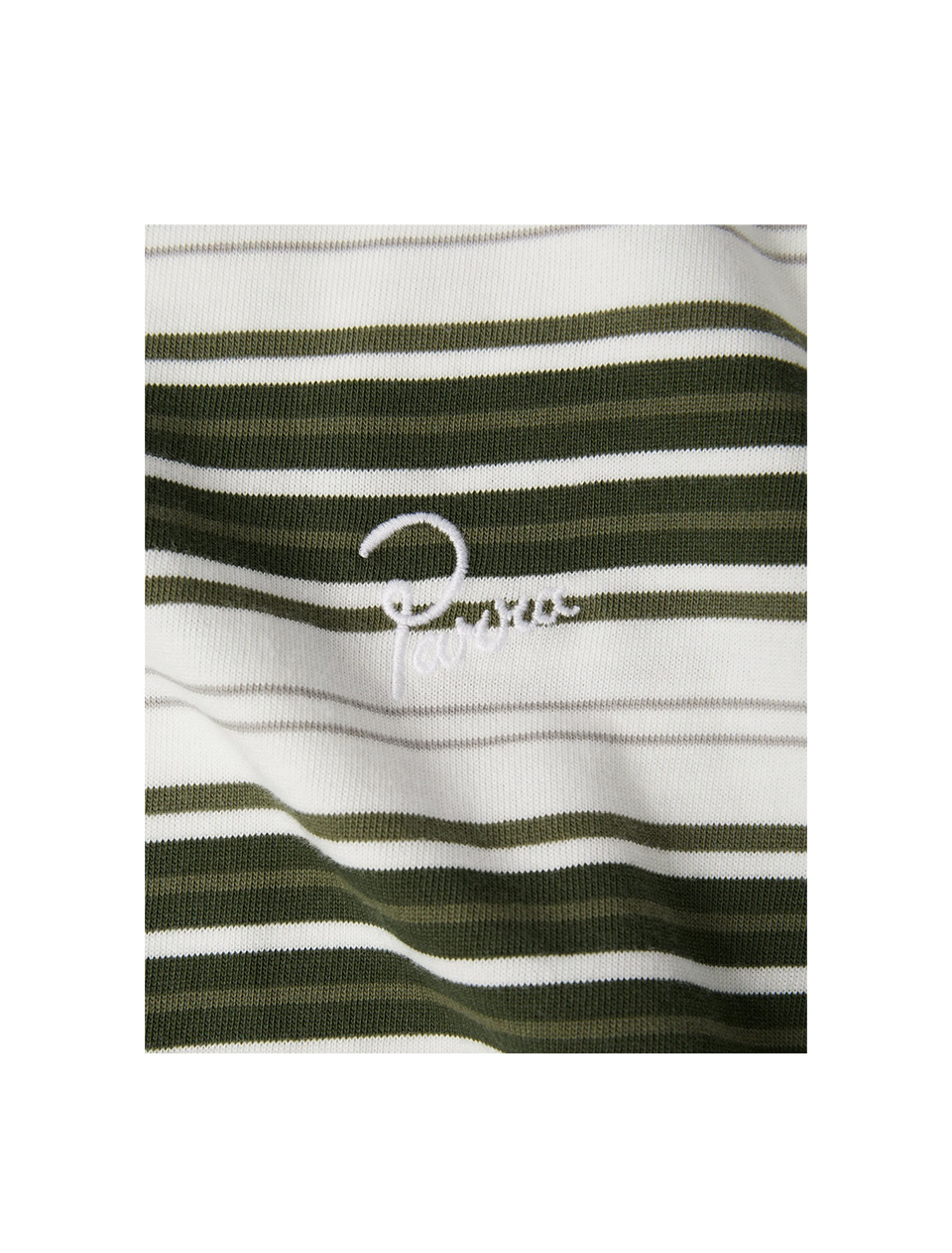 By Parra Signature Striped T-Shirt Green