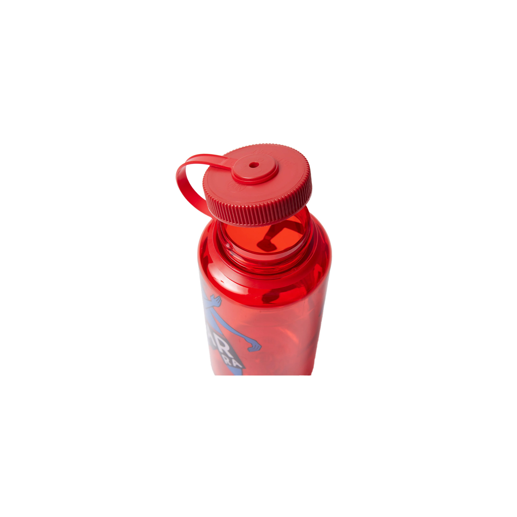 By Parra Water Slapped Nalgene Bottle Red