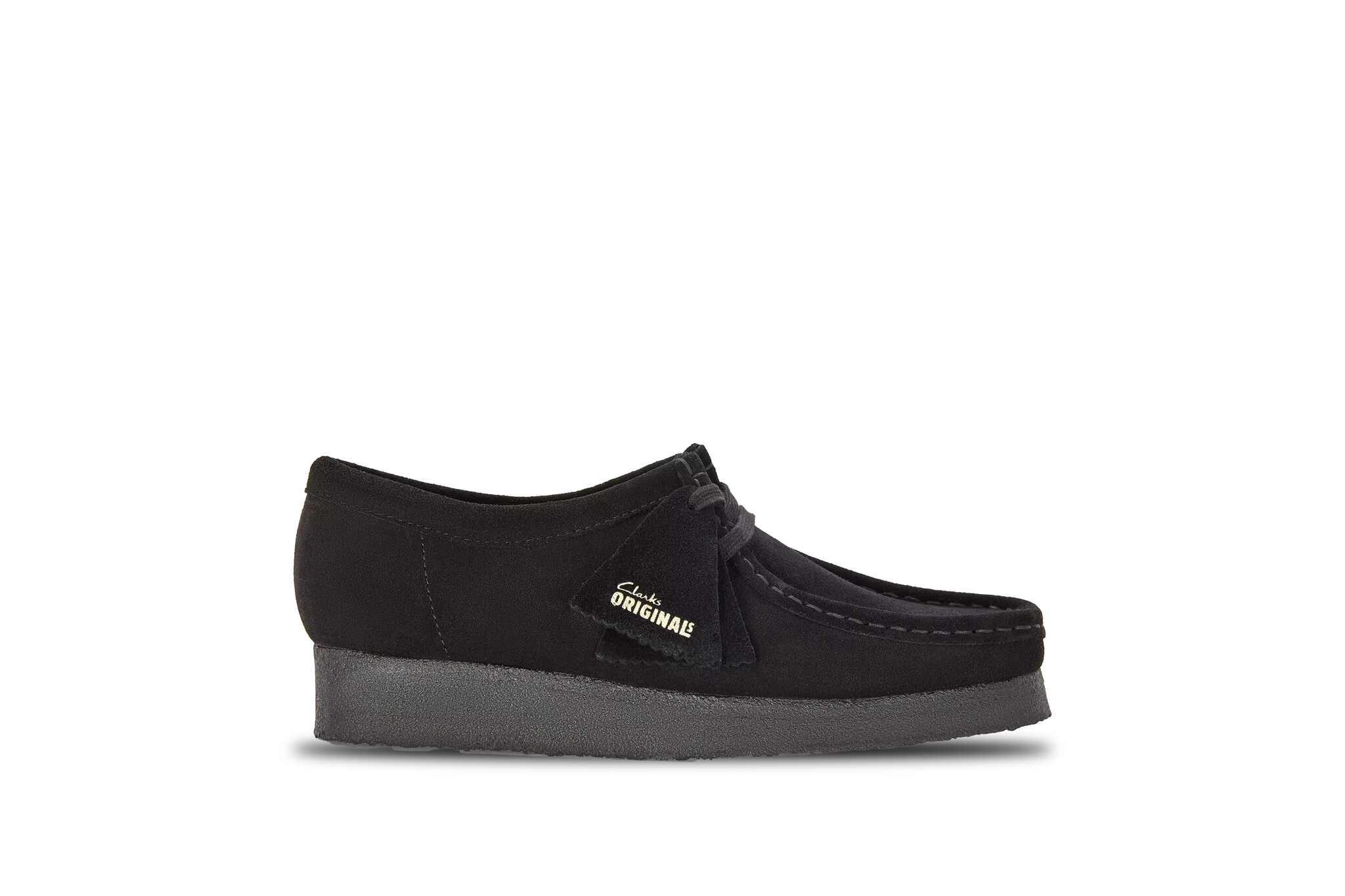 Clarks Originals Wallabee Black Suede