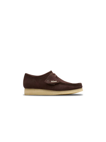 Clarks Originals Wallabee Dark Brown Suede