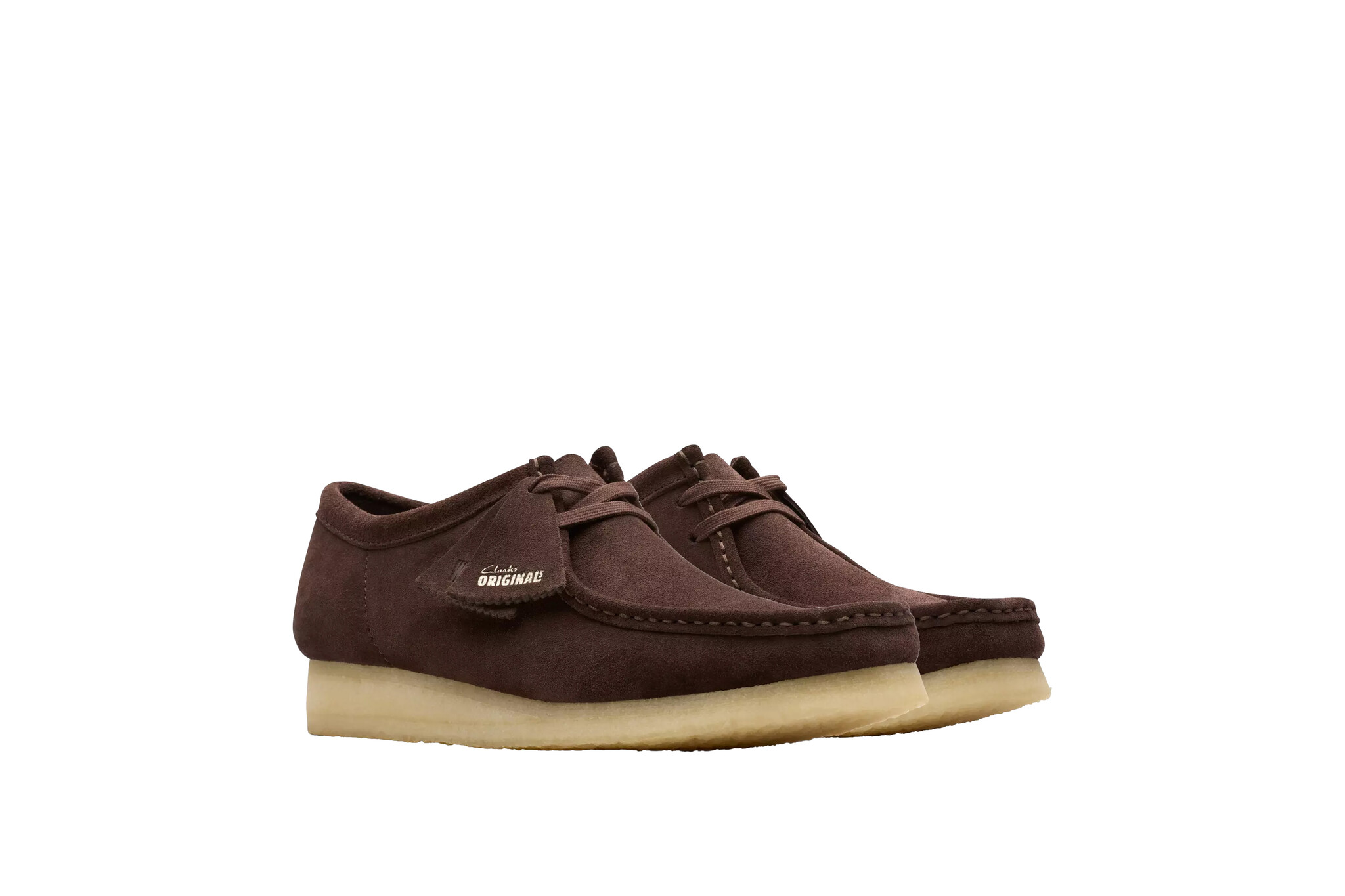 Clarks Originals Wallabee Dark Brown Suede