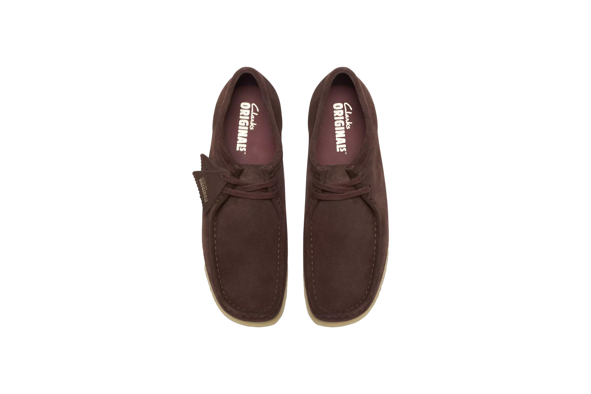 Clarks Originals Wallabee Dark Brown Suede
