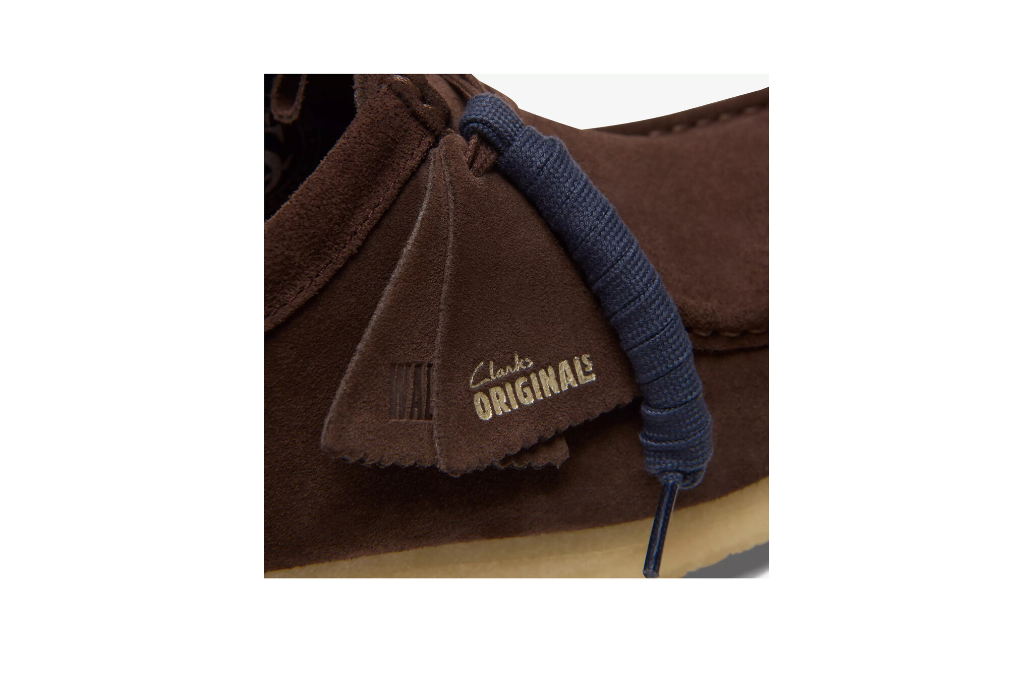 Clarks Originals Wallabee Dark Brown Suede