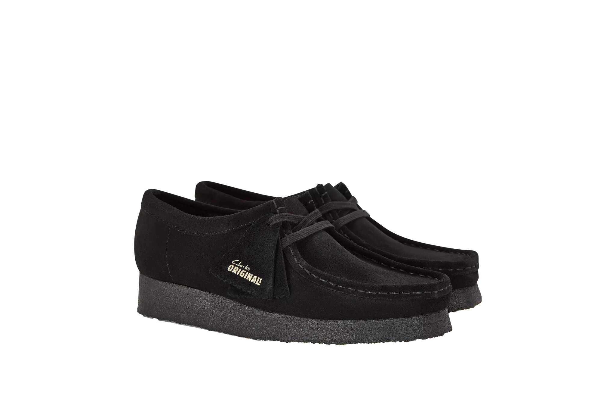 Clarks Originals Wallabee Wmns Black Suede