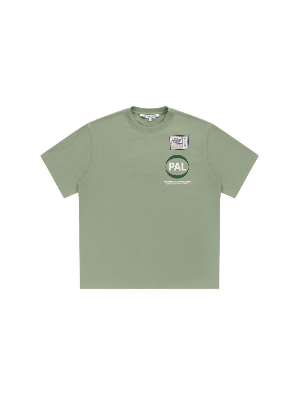 PAL Sporting Goods Pre Game T-Shirt Light Green