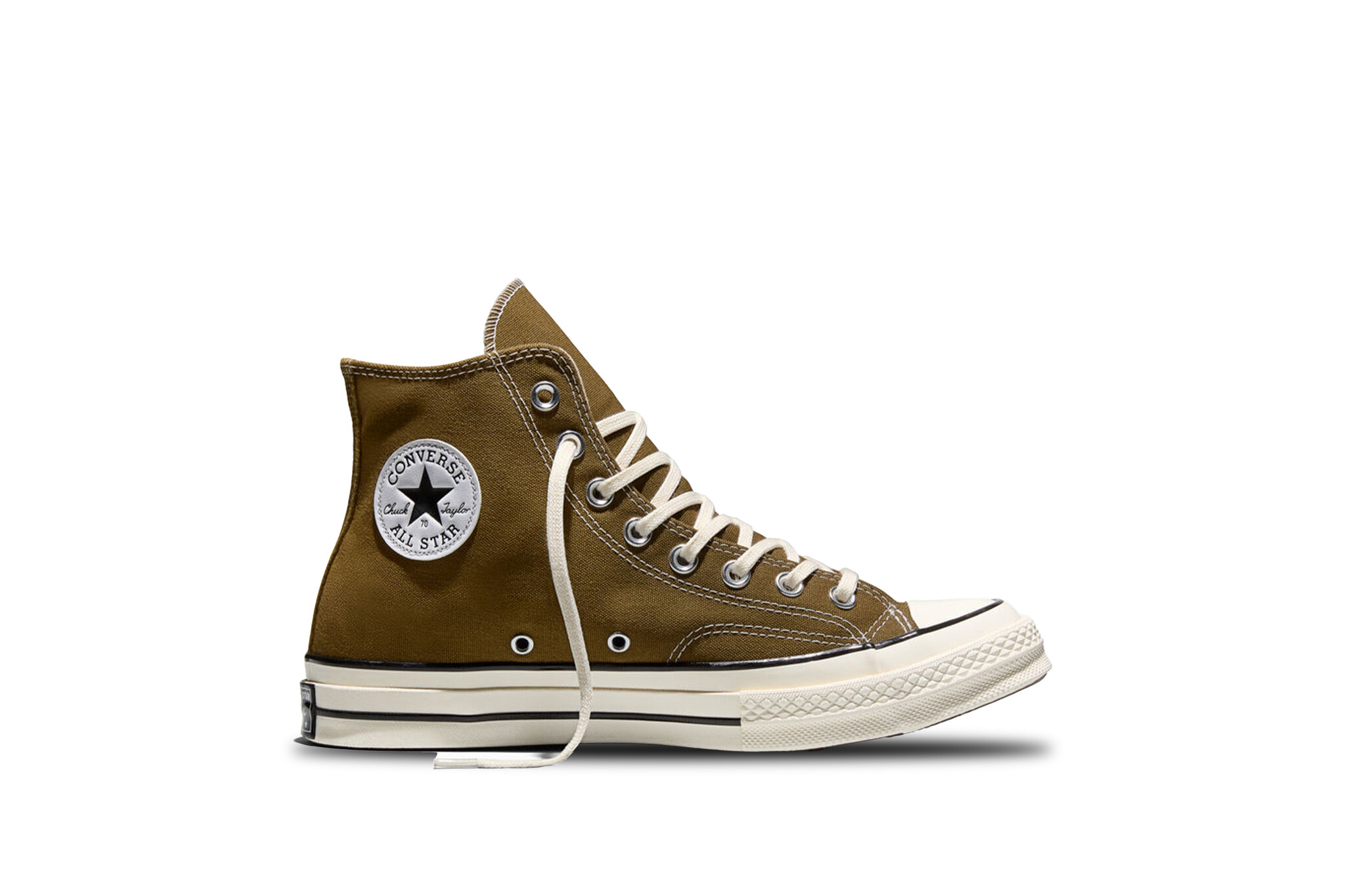 Converse Chuck Taylor 70 Hi Canvas Bog Down Egret Black