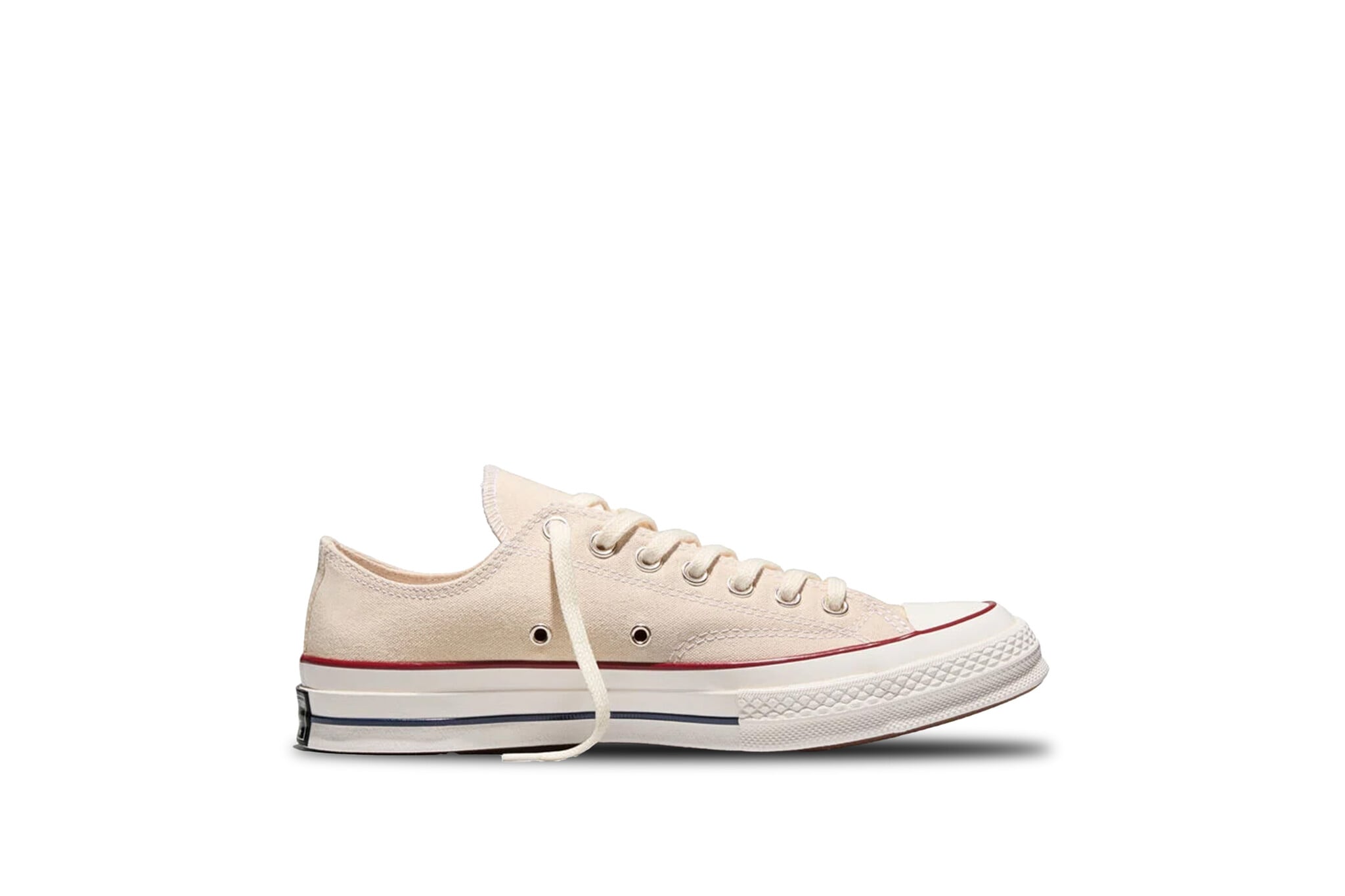 Converse Chuck 70 Low Vintage Canvas Ox Parchment Garnet Egret